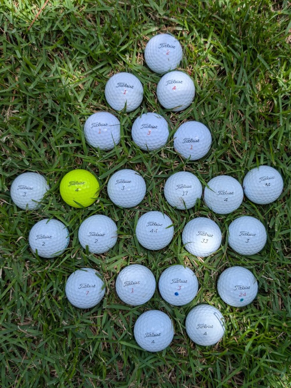 23 Titleist Golf Balls